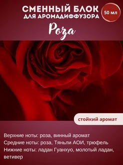 Сменный блок для аромадиффузор "Роза" 277717670 купить за 140 ₽ в интернет-магазине Wildberries