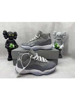 Кроссовки Air Jordan 11 retro "Cool Grey" Nike 277752721 купить за 11 301 ₽ в интернет-магазине Wildberries