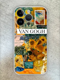 Чехол для iPhone 14 Pro Max Vincent van Gogh цвет желтый