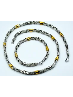 Цепочка на шею с браслетом подарок на новый год мужчине Onix_jewellery 277820177 купить за 1 445 ₽ в интернет-магазине Wildberries