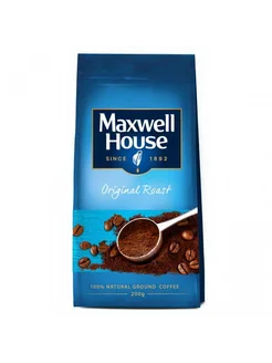 Кофе молотый «Maxwell House», 200 г 278127913 купить за 372 ₽ в интернет-магазине Wildberries