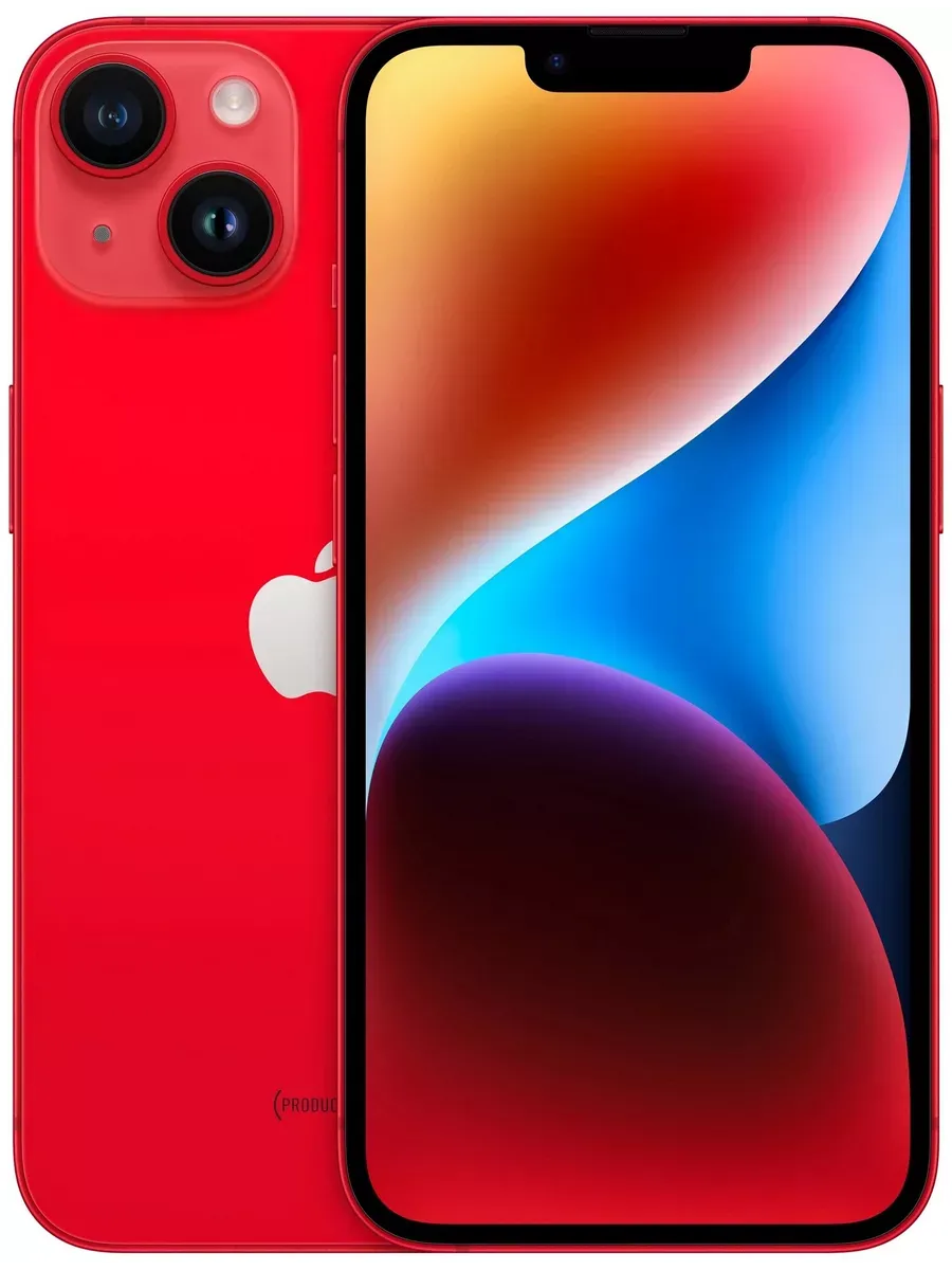 Смартфон iPhone 14 256 Гб красный Apple 278143548 купить за 82 947 ₽ в интернет‑магазине Wildberries
