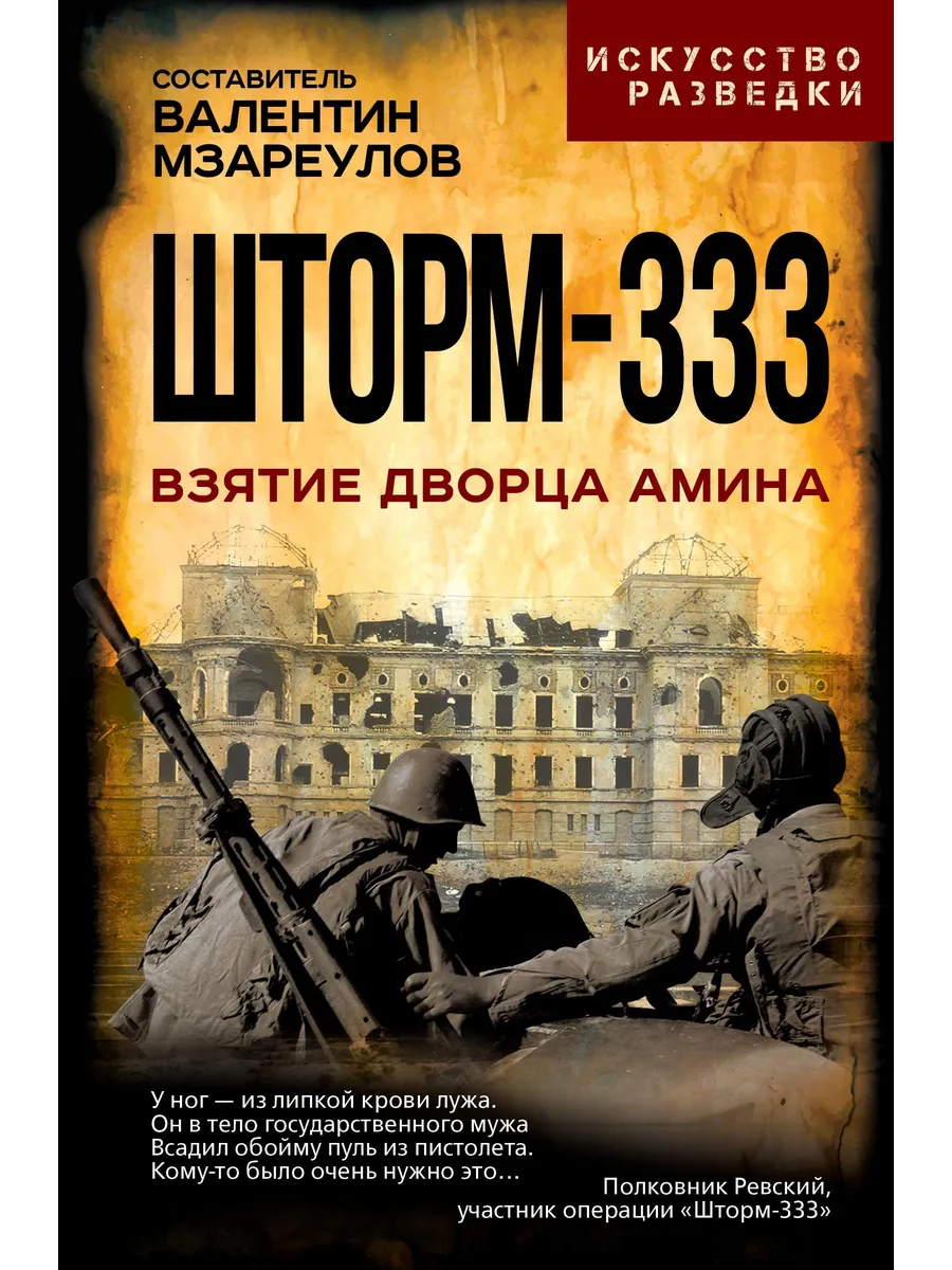 Шторм-333. Взятие дворца Амина
