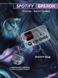 Брелок для ключей спотифай Кишлак - бесит бумага Spotify Monster 278253465 купить за 220 ₽ в интернет-магазине Wildberries