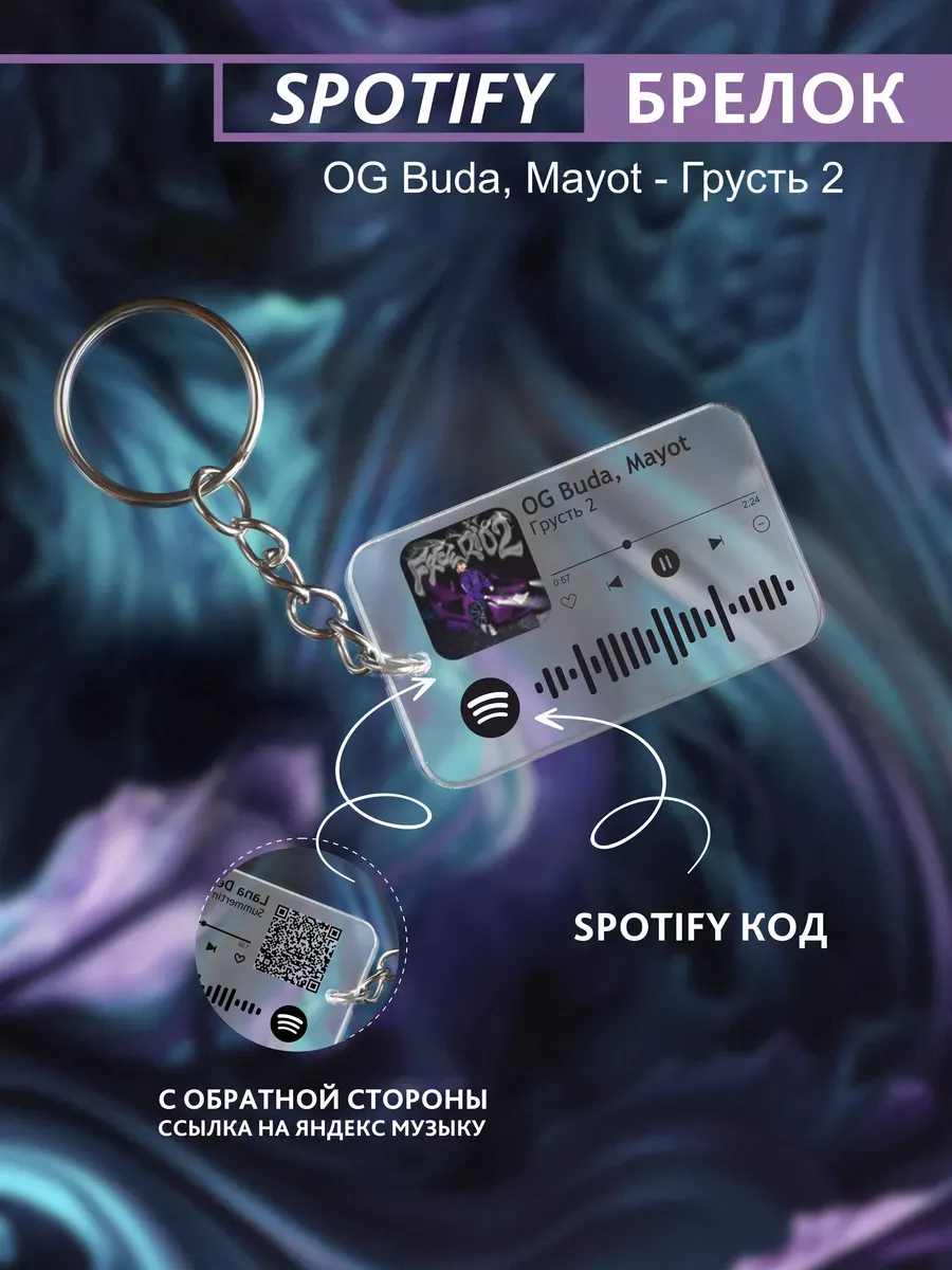 Брелок для ключей спотифай...
