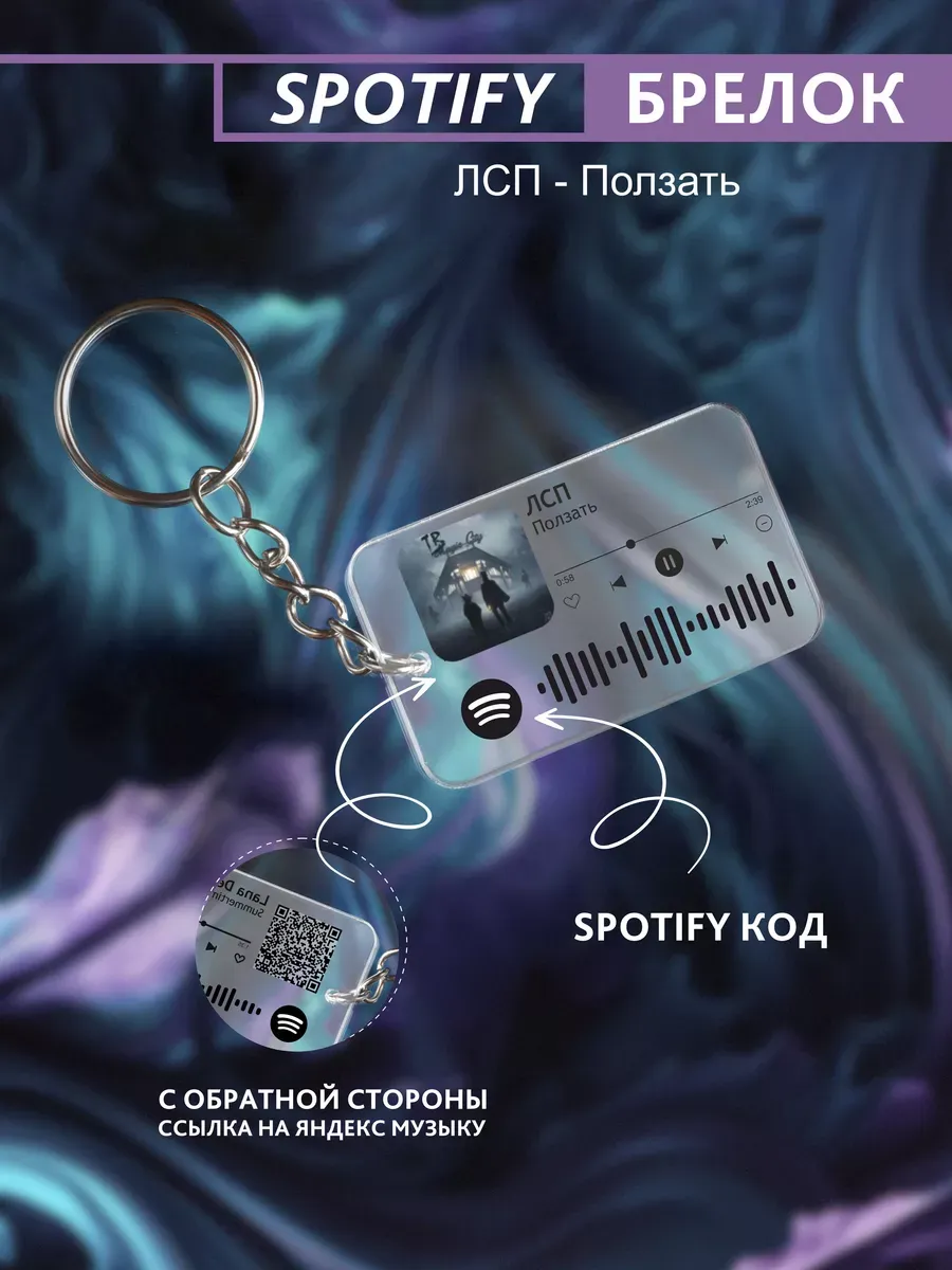 Брелок для ключей спотифай...