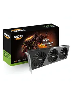 Видеокарта RTX 4060 Ti X3 OC (N406T3-08D6X-171153L) Inno3D 278325047 купить за 54 999 ₽ в интернет-магазине Wildberries