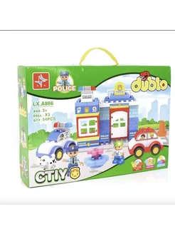 Конструктор DUBLO Полицейский участок MSN TOYS 278346064 купить за 1 106 ₽ в интернет-магазине Wildberries