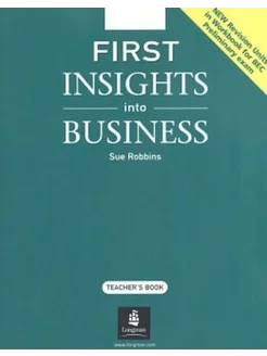 First Insights Into Business Teacher's Book