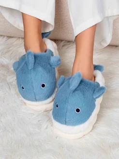 Тапочки домашние Акула Glamuriki 278353403 купить за 668 ₽ в интернет‑магазине Wildberries