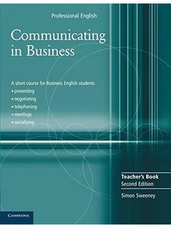 Communicating in Business Second edition Teacher's Book