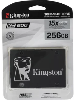 Жесткий диск внутренний SSD 2.5" 256 GB KC600 Kingston 278422729 купить за 1 878 ₽ в интернет-магазине Wildberries