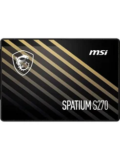 Накопитель SSD 240Gb SATA-III SPATIUM S270 MSI 278810513 купить за 2 118 ₽ в интернет-магазине Wildberries