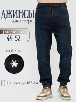 Джинсы джоггеры утепленные на резинке Jeans Dynasty 278878258 купить за 2 790 ₽ в интернет-магазине Wildberries