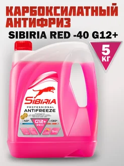 Антифриз Red G12+ (-40C), 5 кг