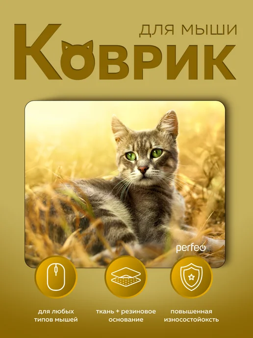 Коврик для мышки "Cat", Рис.47 (240*200*2 мм) image