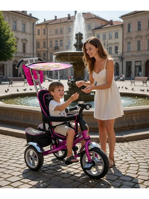 Lexus Trike Велосипед трехколесный Original VIP MS-0561, фиолетовый