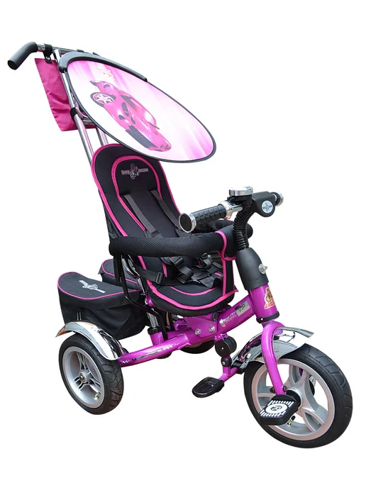 Lexus Trike Велосипед трехколесный Original VIP MS-0561, фиолетовый, фото 3