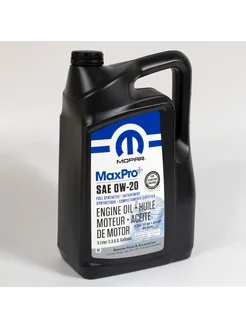 Моторное масло MaxPro+ 0W-20 SP, 5л MOPAR 278970442 купить за 7 754 ₽ в интернет-магазине Wildberries