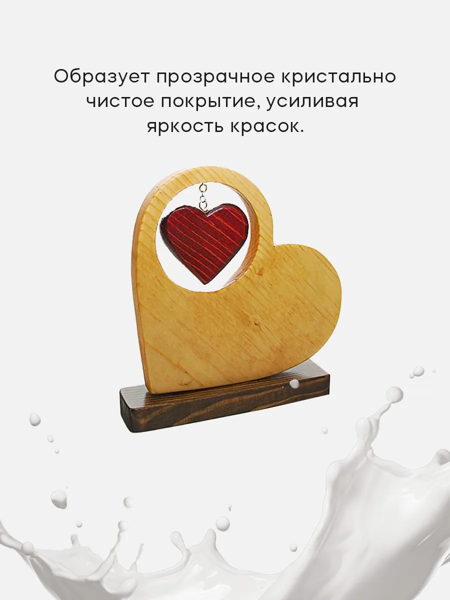 Лак акриловый матовый для творчества 130 мл фото 5