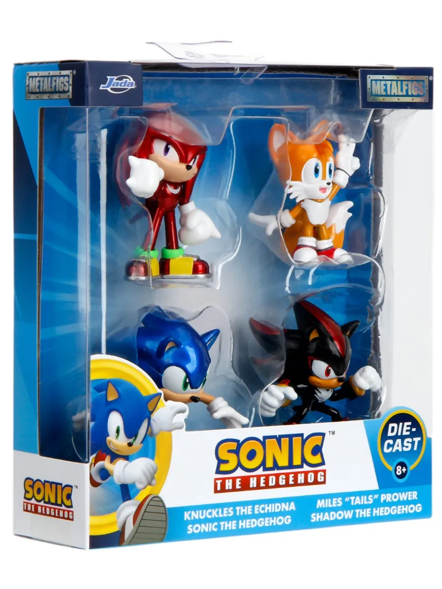 Набор фигурок Соник Ежик Sonic 4шт 2.5