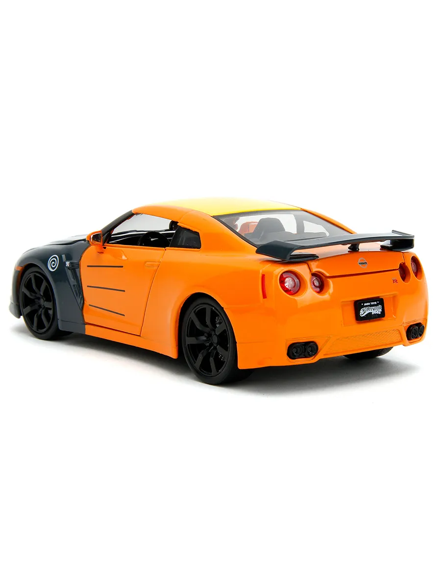 Набор Jada Hollywood Rides 1:24 2009 Nissan GTR with Naruto