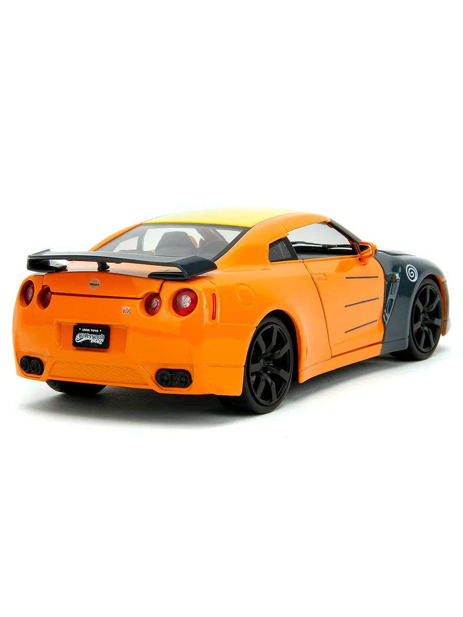 Набор Jada Hollywood Rides 1:24 2009 Nissan GTR with Naruto