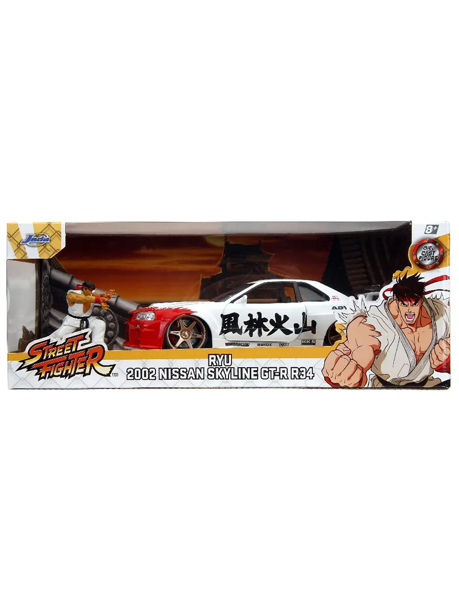 Набор Jada Hollywood Rides 1:24 Street Fighter II 35114