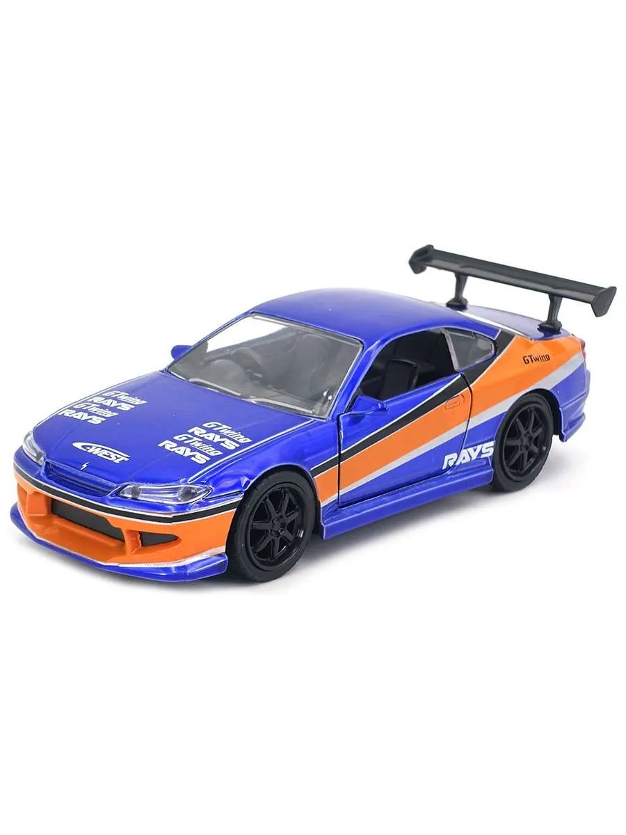 Набор Jada Форсаж 1:32 FF 2001 Nissan Silvia S15 34446