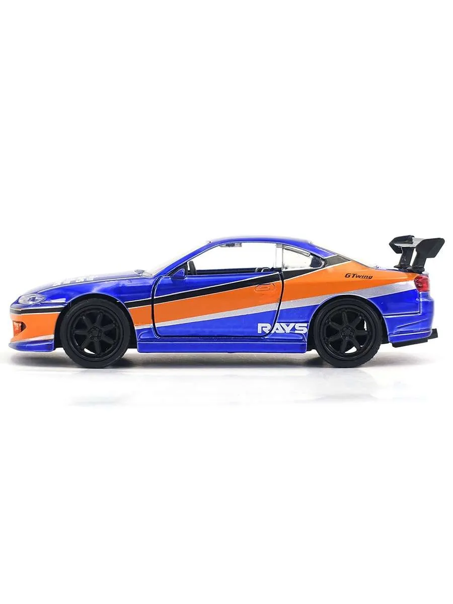Набор Jada Форсаж 1:32 FF 2001 Nissan Silvia S15 34446