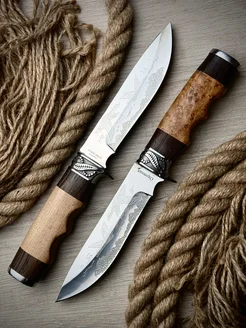 Охотничий нож с чехлом ручной работы Сталь 65Х13 279066834 купить за 914 ₽ в интернет‑магазине Wildberries