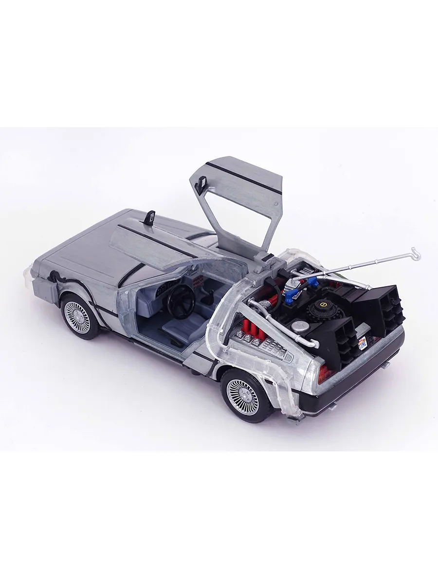 Машинка Hollywood Rides 1:24 Машина времени Назад в будущее Машинка Hollywood Rides 1:24 Машина времени Назад в будущее