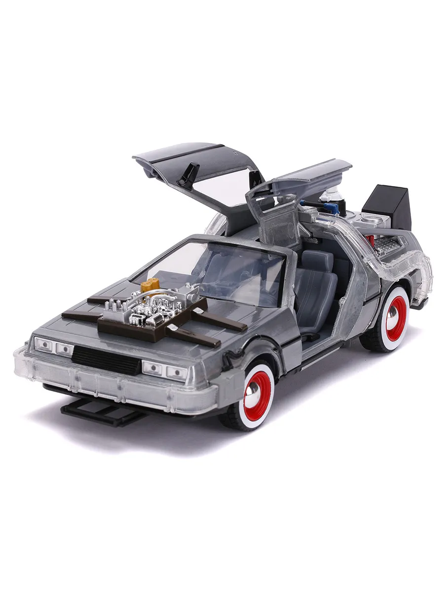 Машинка Hollywood Rides Назад в будущее 1:24 Машина времени