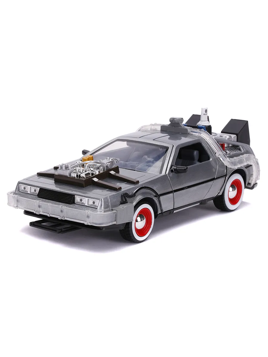 Машинка Hollywood Rides Назад в будущее 1:24 Машина времени