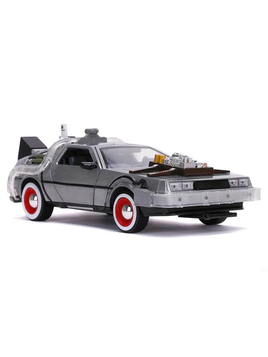 Машинка Hollywood Rides Назад в будущее 1:24 Машина времени