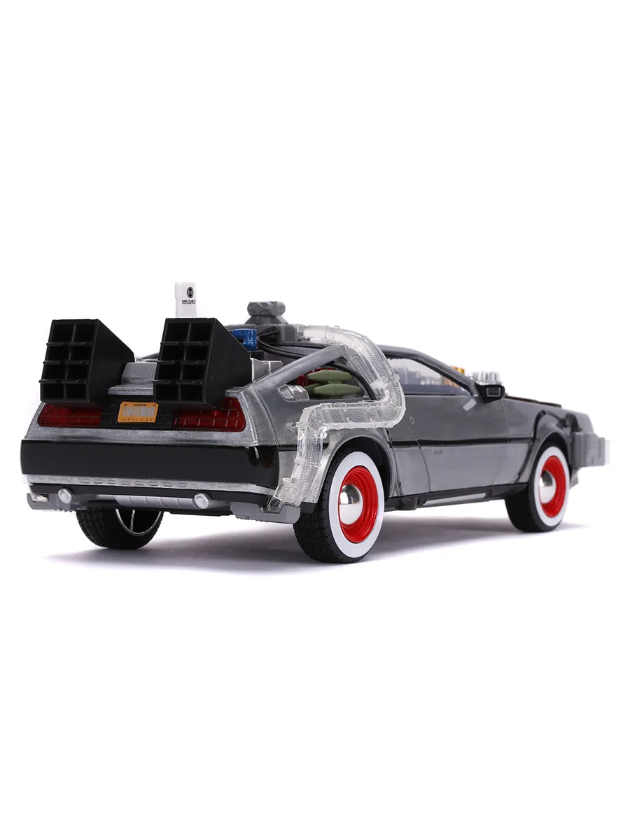 Машинка Hollywood Rides Назад в будущее 1:24 Машина времени
