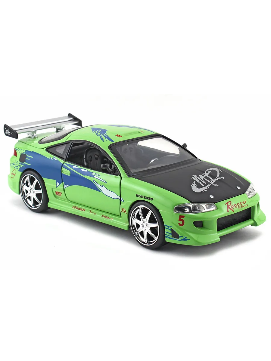 Машинка Форсаж 1:24 FF 1995 Mitsubishi Eclipse 97603