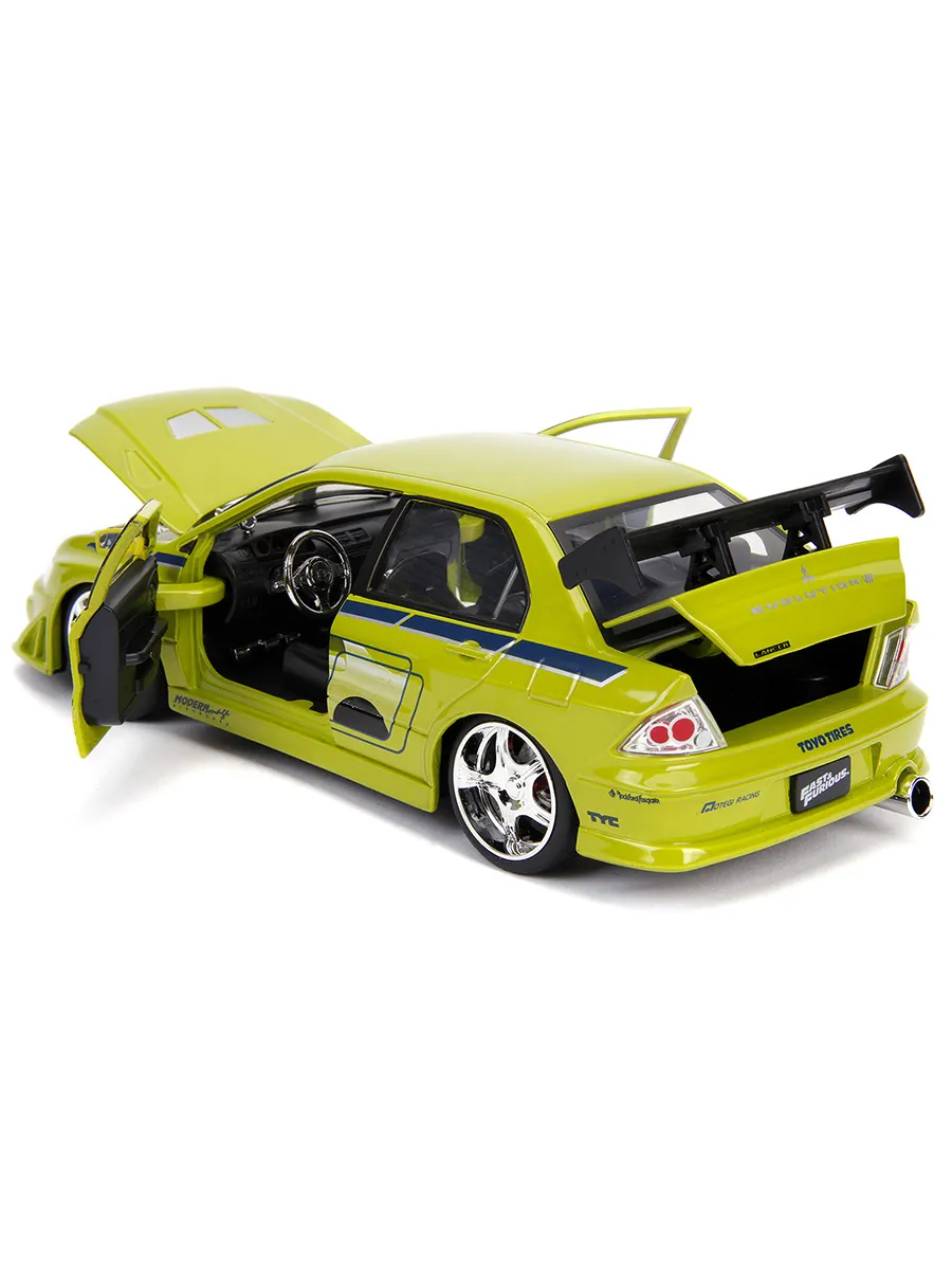 Машинка Форсаж 1:24 FF 2002 Mitsubishi Lancer EVO VII 99788