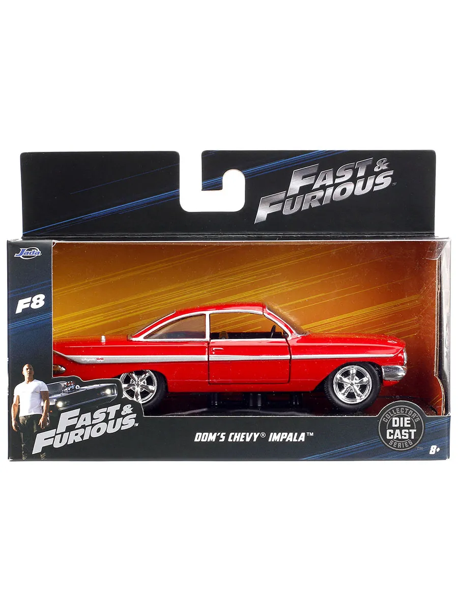 Машинка Форсаж 1:32 FF 1961 Chevrolet Impala 98304