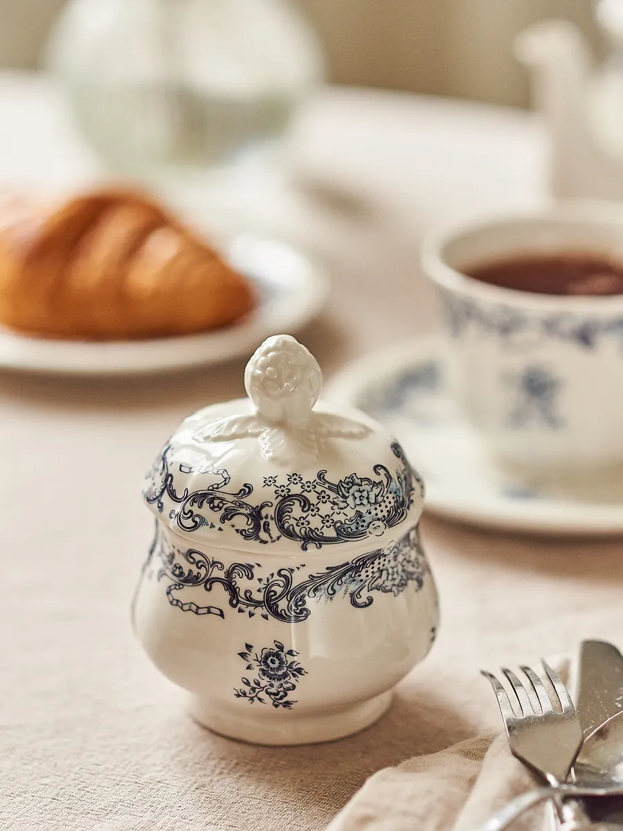 Сахарница керамическая с...
