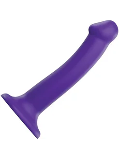 Фиолетовый фаллоимитатор-насадка Dildo Dual