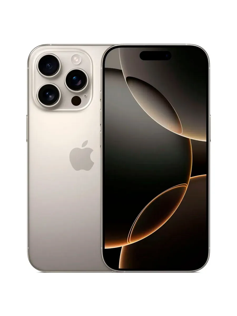 Apple Смартфон iPhone 16 Pro MAX 256ГБ натуральный титан