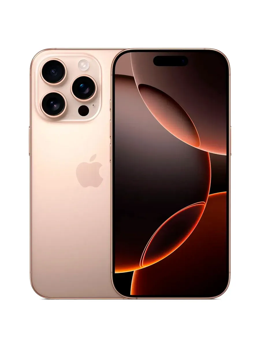 Смартфон iPhone 16 Pro 1ТБ пустынный титан Apple 279206624 купить за 174 852 ₽ в интернет‑магазине Wildberries