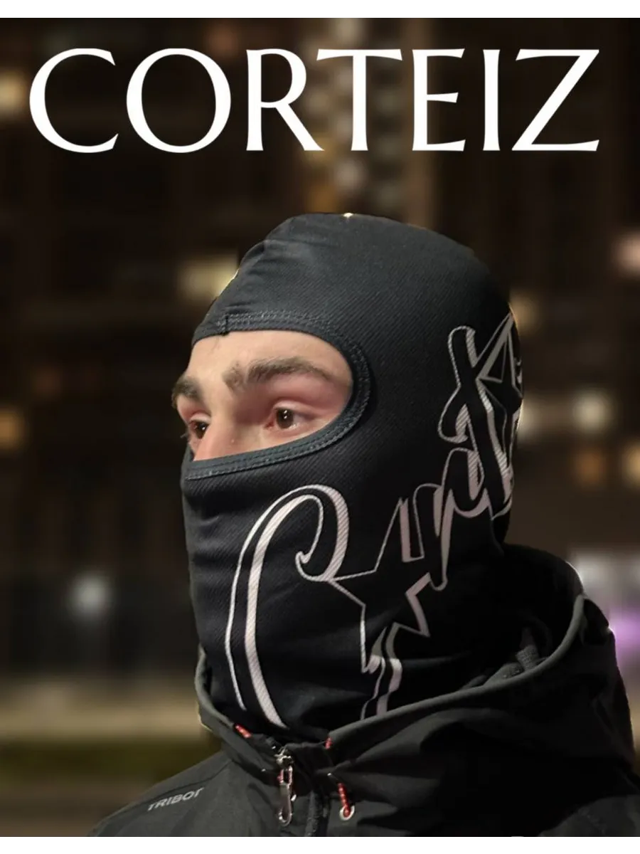 Балаклава corteiz drill ski mask cort 279217235 купить в