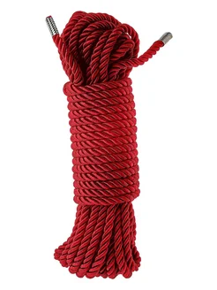 Красная веревка DELUXE BONDAGE ROPE - 10 м