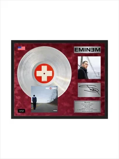 Интерьерная картина Eminem с платиновой пластинкой