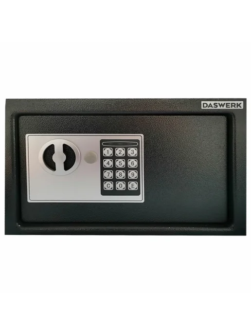 DASWERK Сейф мебельный SC-200EL 200х310х200 мм электронный замок, 200x310x200 мм