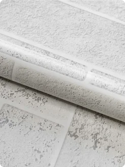 Обои бумажные влагостойкие имитация плитки Монте12 - 4 рулона. Купить обои на стену. Изображение 4