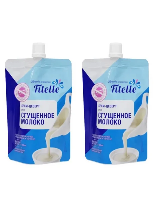 Fitelle Крем-десерт 100 гр. 2 шт, 100 г, 2 шт