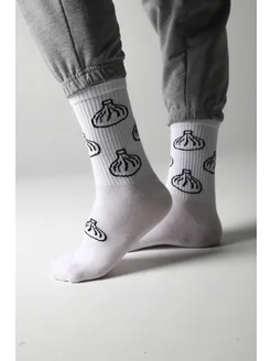 Носки с принтом Хинкали высокие LoveSocks 279619331 купить за 260 ₽ в интернет-магазине Wildberries